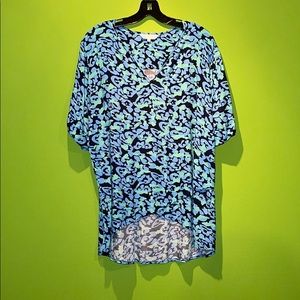 Escapada- blue blouse